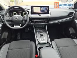 Nissan Qashqai 1.3 DIG-T MHEV 158 PS X-Tronic N-Connecta Teil-Leder PanoGlasdach Klimaautomatik Sitzheizung Lenkradheizung Navi ACC PDC v+h 360&deg;Kamera DAB Bluetooth Touchscreen Apple CarPlay Android Auto 18"LM 