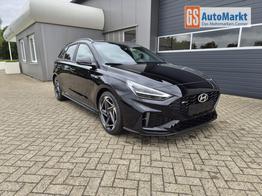 Hyundai i30 Kombi 1.6 T-GDI 150PS Automatik N-Line Sitzheizung Lenkradheizung Klimaautomatik Navi 10,3"-Touchscreen Bluelink Apple CarPlay + Android Auto PDC v+h R&uuml;ckf.Kamera 18-LM 