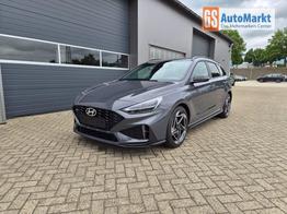 Hyundai i30 Kombi 1.6 T-GDI 150PS Automatik N-Line Sitzheizung Lenkradheizung Klimaautomatik Navi 10,3"-Touchscreen Bluelink Apple CarPlay + Android Auto PDC v+h R&uuml;ckf.Kamera 18-LM 