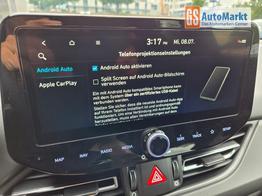 Hyundai i30 Kombi 1.6 T-GDI 150PS Automatik N-Line Sitzheizung Lenkradheizung Klimaautomatik Navi 10,3"-Touchscreen Bluelink Apple CarPlay + Android Auto PDC v+h R&uuml;ckf.Kamera 18-LM 