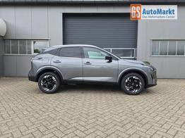 Nissan Qashqai 1.3 DIG-T MHEV 158 PS X-Tronic N-Connecta Teil-Leder PanoGlasdach Klimaautomatik Sitzheizung Lenkradheizung Navi ACC PDC v+h 360&deg;Kamera DAB Bluetooth Touchscreen Apple CarPlay Android Auto 18"LM 