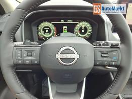 Nissan Qashqai 1.3 DIG-T MHEV 158 PS X-Tronic N-Connecta Teil-Leder PanoGlasdach Klimaautomatik Sitzheizung Lenkradheizung Navi ACC PDC v+h 360&deg;Kamera DAB Bluetooth Touchscreen Apple CarPlay Android Auto 18"LM 