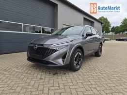 Nissan Qashqai 1.3 DIG-T MHEV 158 PS X-Tronic N-Connecta Teil-Leder PanoGlasdach Klimaautomatik Sitzheizung Lenkradheizung Navi ACC PDC v+h 360&deg;Kamera DAB Bluetooth Touchscreen Apple CarPlay Android Auto 18"LM 