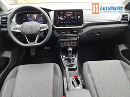 Volkswagen T-Cross 1.0 TSI 116PS DSG Life AHK (abnehmbar) IQ.LIGHT-LED-Matrix Sitzheizung R&uuml;ckf.Kamera Klimaautomatik Abstandstempomat Apple CarPlay Android Auto 