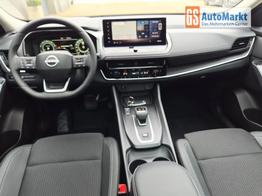 Nissan Qashqai 1.3 DIG-T MHEV 158 PS X-Tronic N-Connecta Teil-Leder PanoGlasdach Klimaautomatik Sitzheizung Lenkradheizung Navi ACC PDC v+h 360&deg;Kamera DAB Bluetooth Touchscreen Apple CarPlay Android Auto 18"LM 