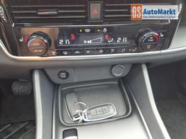 Nissan Qashqai 1.3 DIG-T MHEV 158 PS X-Tronic N-Connecta Teil-Leder PanoGlasdach Klimaautomatik Sitzheizung Lenkradheizung Navi ACC PDC v+h 360&deg;Kamera DAB Bluetooth Touchscreen Apple CarPlay Android Auto 18"LM 