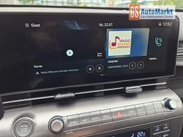 Hyundai KONA Trend 1.6 T-GDI 150PS Automatik Voll-LED-Scheinw. Sitzheizung Lenkradheizung ACC Klimaautomatik Navi Touchscreen DAB+ Apple CarPlay + Android Auto PDC v+h R&uuml;ckf.Kamera 2xKeyless 17-LM 