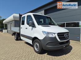 Mercedes-Benz Sprinter 317 Pritsche Doppelkabine L2 2.0 CDi 170PS Automatik Heckantrieb 3,5t 6-Sitzer AHK Klimaautomatik Bluetooth DAB Apple CarPlay Android Auto R&uuml;ckf.Kamera Tempomat Ganzj.Reifen 