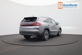 Skoda Kodiaq Sportline 1.5 TSI 204PS PHEV DSG Sitzheizung v+h Frontscheibe beheizb. 20"LM schwenkb. AHK elektr. PanoDach Alcantara PDC R&uuml;ckf.Kamera Klimaautomatik Lenkradheizung Navi Apple CarPlay Android Auto 2xKeyless vollelektr. Reichweite 116KM 