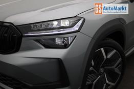 Skoda Kodiaq Sportline 1.5 TSI 204PS PHEV DSG Sitzheizung v+h Frontscheibe beheizb. 20"LM schwenkb. AHK elektr. PanoDach Alcantara PDC R&uuml;ckf.Kamera Klimaautomatik Lenkradheizung Navi Apple CarPlay Android Auto 2xKeyless vollelektr. Reichweite 116KM 