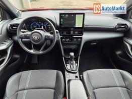 Toyota Yaris Cross 1.5-l 130PS HEV Automatik Style Matrix-LED 4xKamera elektr. Heckklappe Sitzheizung Lenkradheizung Klimaautomatik Navi Bluetooth wireless Apple CarPlay + Android Auto ACC PDC v+h 18"LM 