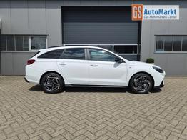 Hyundai i30 Kombi 1.6 T-GDI 150PS Automatik N-Line Sitzheizung Lenkradheizung Klimaautomatik Navi 10,3"-Touchscreen Bluelink Apple CarPlay + Android Auto PDC v+h R&uuml;ckf.Kamera 18-LM 