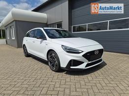 Hyundai i30 Kombi 1.6 T-GDI 150PS Automatik N-Line Sitzheizung Lenkradheizung Klimaautomatik Navi 10,3"-Touchscreen Bluelink Apple CarPlay + Android Auto PDC v+h R&uuml;ckf.Kamera 18-LM 