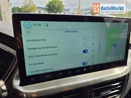 Ford Kuga Titanium 243PS PHEV Automatik Sitzheizung v+h Lenkradheizung Frontscheibe beheizb. Klimaautomatik Navi SYNC4 Apple CarPlay Android Auto Touchscreen PDC 4xKamera 2xKeyless 17"LM vollelektr. Reichweite 66KM 
