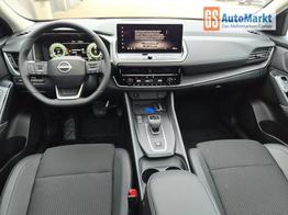 Nissan Qashqai 1.3 DIG-T MHEV 158 PS X-Tronic N-Connecta Teil-Leder PanoGlasdach Klimaautomatik Sitzheizung Lenkradheizung Navi ACC PDC v+h 360&deg;Kamera DAB Bluetooth Touchscreen Apple CarPlay Android Auto 18"LM 