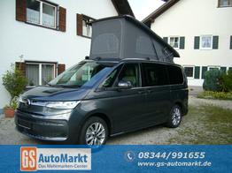 Volkswagen T7 California Ocean VW 2.0 TDI 110KW DSG - Navi Pro, Markise, Park Paket, R&uuml;ckfahrkamera, Lederlenkrad und Frontscheibe beheizbar, Standheizung, AHK el. anklappbar 