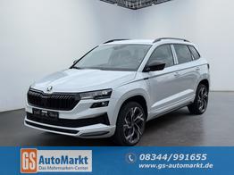 Skoda Karoq Sportline 1,5 TSI DSG 2ZKlimaautomatik Canton Anh&auml;ngerkupplung Totewinkel Assistent 2 x Einparkhilfe Kamera 19 Zoll Felgen adaptiver Tempomat 5J Garantie 