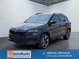 Skoda Karoq Sportline 2,0 TSI 4x4 DSG Leder 2ZKlimaautomatik Canton Totewinkel Assistent 2 x Einparkhilfe Kamera 19 Zoll Felgen adaptiver Tempomat 5J Garantie 
