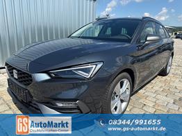 Seat Leon Sportstourer FR 1.5 eTSI Mild-Hybrid 150PS 7DSG - 5 Jahre GARANTIE-Anh&auml;ngerkupplung-MATRIX LED-WINTER-SHZ-ACC-Klimaautomatik 3Zonen-beheiz.Lenkrad-NAVI-Ambiente-2xPDC-R&uuml;ckfahrkamera-ALU17"-DAB-elektr. Fensterheber-RDKS-Sunset-USB-Sofort 