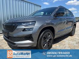 Skoda Karoq Sportline 1,5 TSI 150 PS DSG -5 Jahre Garantie-Navi-4x Sitzheizung-Canton Sound-Anh&auml;ngerkupplung-LED-Matrix-AppleCarPlay-Android-Auto-ACC-Kessy-2-Zonen-Klimaautomatik-18''Alu-Sofort 
