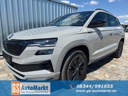 Skoda Karoq Sportline 1,5 TSI 150 PS DSG -5 Jahre Garantie-Navi-4x Sitzheizung-Canton Sound-Anh&auml;ngerkupplung-LED-Matrix-AppleCarPlay-Android-Auto-ACC-Kessy-2-Zonen-Klimaautomatik-18''Alu-Sofort 