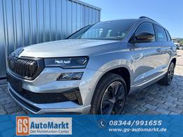 Skoda Karoq Sportline 1,5 TSI 150 PS DSG -5 Jahre Garantie-Navi-4x Sitzheizung-Canton Sound-Anh&auml;ngerkupplung-LED-Matrix-AppleCarPlay-Android-Auto-ACC-Kessy-2-Zonen-Klimaautomatik-18''Alu-Sofort 