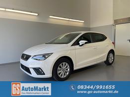 Seat Ibiza Style 80PS Kessy+Kamera+Climatronic+Alu+PDCvohi+Sitzheiz+App-Connect+DAB 