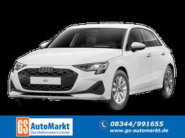 Audi A3 Sportback 1.5 TFSI S tronic GV3+Sitzheiz+Keyless+Sunset+PDC+LED+Alu16+Virt.Cockpit 