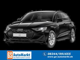 Audi A3 Sportback 1.5 TFSI S tronic GV3+Sitzheiz+Keyless+Sunset+PDC+LED+Alu16+Virt.Cockpit 