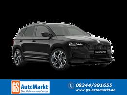 Skoda Karoq Sportline 2.0 TSI DSG 4x4 GV4+AHK+Navi+360&deg;+Pano+Keyless+LM19+Matrix+eHeck 