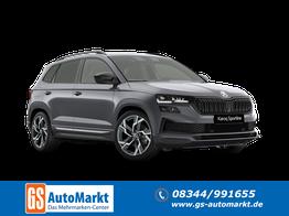 Skoda Karoq Sportline 2.0 TSI DSG 4x4 GV4+AHK+Navi+360&deg;+Pano+Keyless+LM19+Matrix+eHeck 