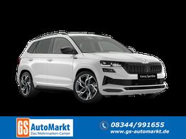 Skoda Karoq Sportline 2.0 TSI DSG 4x4 GV4+AHK+Navi+360&deg;+Pano+Keyless+LM19+Matrix+eHeck 