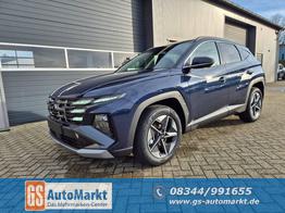 Hyundai TUCSON Trend 1.6 T-GDI 150PS Automatik TZ 2026 Teil-Leder Sitzheizung v+h Lenkradheizung Klimaautomatik Navi Touchscreen DAB+ Apple CarPlay + Android Auto PDC R&uuml;ckf.-Kamera Matrix-LED-Scheinw. 