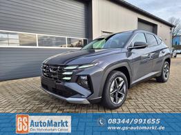 Hyundai TUCSON Trend 1.6 T-GDI 150PS Automatik TZ 2026 Teil-Leder Sitzheizung v+h Lenkradheizung Klimaautomatik Navi Touchscreen DAB+ Apple CarPlay + Android Auto PDC R&uuml;ckf.-Kamera Matrix-LED-Scheinw. 