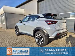 Nissan Juke 1.0 DIG-T 114PS Acenta Klimaautomatik Sitzheizung R&uuml;ckf.Kamera Bluetooth Touchscreen wireless Apple CarPlay Android Auto 