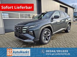 Hyundai TUCSON Trend 1.6 T-GDI 150PS Automatik TZ 2026 Teil-Leder Sitzheizung v+h Lenkradheizung Klimaautomatik Navi Touchscreen DAB+ Apple CarPlay + Android Auto PDC R&uuml;ckf.-Kamera Matrix-LED-Scheinw. 