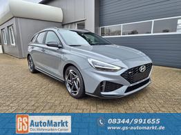 Hyundai i30 Kombi 1.6 T-GDI 150PS Automatik N-Line MY2026 Sitzheizung Lenkradheizung Klimaautomatik Navi 10,3"-Touchscreen Bluelink Apple CarPlay + Android Auto PDC v+h R&uuml;ckf.Kamera 18-LM 
