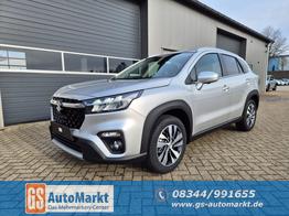 Suzuki S-Cross Comfort+ 110PS Automatik MHEV 1.4 Boosterjet Teilleder Navi Klimaautomatik Sitzheizung ACC PDC v+h 4x Kamera Suzuki-Radio Apple CarPlay Android Auto Touchscreen 2xKeyless 17-LM 