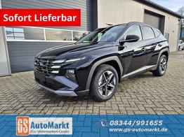 Hyundai TUCSON Trend 1.6 T-GDI 150PS Automatik TZ 2026 Teil-Leder Sitzheizung v+h Lenkradheizung Klimaautomatik Navi Touchscreen DAB+ Apple CarPlay + Android Auto PDC R&uuml;ckf.-Kamera Matrix-LED-Scheinw. 