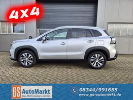 Suzuki S-Cross Comfort+ 110PS Automatik MHEV 4x4 ALLGRIP 1.4 Boosterjet Teilleder Navi Klimaautomatik Sitzheizung ACC PDC v+h 4x Kamera Suzuki-Radio Apple CarPlay Android Auto Touchscreen 2xKeyless 17-LM 