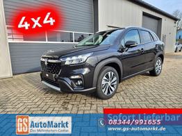 Suzuki S-Cross Comfort+ 110PS MHEV 4x4 ALLGRIP 1.4 Boosterjet Teilleder Navi Klimaautomatik Sitzheizung ACC PDC v+h 4x Kamera Suzuki-Radio Apple CarPlay Android Auto Touchscreen 2xKeyless 17-LM 