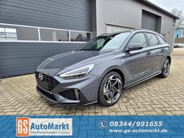 Hyundai i30 Kombi 1.6 T-GDI 150PS Automatik N-Line MY2026 Sitzheizung Lenkradheizung Klimaautomatik Navi 10,3"-Touchscreen Bluelink Apple CarPlay + Android Auto PDC v+h R&uuml;ckf.Kamera 18-LM 