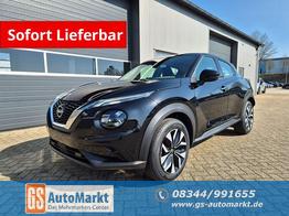 Nissan Juke 1.0 DIG-T 114PS Acenta Klimaautomatik Sitzheizung R&uuml;ckf.Kamera Bluetooth Touchscreen wireless Apple CarPlay Android Auto 