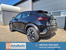 Nissan Juke 1.0 DIG-T 114PS Acenta Klimaautomatik Sitzheizung R&uuml;ckf.Kamera Bluetooth Touchscreen wireless Apple CarPlay Android Auto 