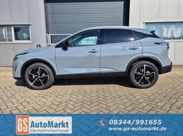 Nissan Qashqai 1.3 DIG-T MHEV 158 PS X-Tronic Tekna Voll-Leder Klimaautomatik PanoGlasdach Sitzheizung Lenkradheizung Navi Head-Up Display elektr. Heckklappe ACC PDC v+h 360&deg;Kamera DAB Bluetooth Touchscreen Apple CarPlay Android Auto 19"LM 