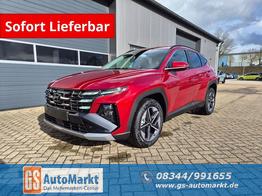 Hyundai TUCSON Trend 1.6 T-GDI 150PS Automatik TZ 2026 Teil-Leder Sitzheizung v+h Lenkradheizung Klimaautomatik Navi Touchscreen DAB+ Apple CarPlay + Android Auto PDC R&uuml;ckf.-Kamera Matrix-LED-Scheinw. 