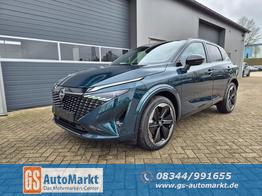Nissan Qashqai 1.3 DIG-T MHEV 158 PS X-Tronic N-Design 20"Zoll Teil-Leder PanoGlasdach Klimaautomatik Sitzheizung Lenkradheizung Navi Head-Up Display elektr. Heckklappe ACC PDC v+h 360&deg;Kamera DAB Bluetooth Touchscreen Apple CarPlay Android Auto 
