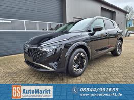 Nissan Qashqai 1.3 DIG-T MHEV 158 PS X-Tronic N-Connecta Teil-Leder PanoGlasdach Klimaautomatik Sitzheizung Lenkradheizung Navi ACC PDC v+h 360&deg;Kamera DAB Bluetooth Touchscreen Apple CarPlay Android Auto 18"LM 