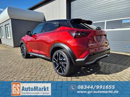 Nissan Juke 1.0 DIG-T 114PS N-Design Automatik Teil-Leder Klimaautomatik Sitzheizung Lenkradheizung PDC v+h R&uuml;ckf.Kamera Navi 19"LM Bluetooth Touchscreen Apple CarPlay Android Auto 