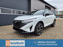 Nissan Qashqai 1.3 DIG-T MHEV 158 PS X-Tronic Tekna Premium Paket 20"LM Teil-Leder PanoGlasdach Klimaautomatik Sitzheizung Lenkradheizung Navi Head-Up Display elektr. Heckklappe ACC PDC v+h 360&deg;Kamera DAB Bluetooth Touchscreen Apple CarPlay Android Auto 